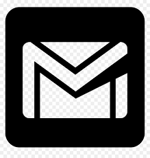Gmail svg png icon free download (#321815) gmail icons | noun project. Gmail Logo Vector Black And White Hd Png Download Vhv