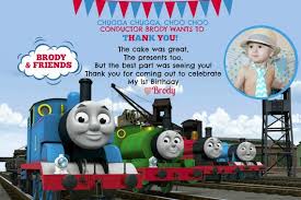 Birthday Thomas The Train Background Thomas The Train Invitation And Thank You Card Thomas Friends Birthday Party Set Printable Digital Art Wall Kids Thomas And Friends Thomas Train Birthday