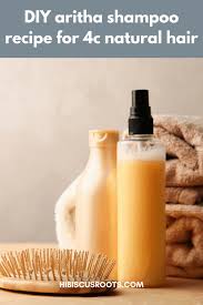 With the power of balancing the hair's natural ph level and closing the hair cuticles, apple cider vinegar is not only used in many skin care products but also applied in form of shampoo or conditioner. Diy Rejuvenating Aritha Shampoo Recipe For 4c Natural Hair Hibiscus Roots