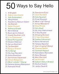 This is the translation of the word pretty to over 100 other languages. Learn How To Say Hello In 50 Different Languages Ways To Say Hello Responsive Classroom Words