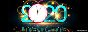 New Year 2020 Blessings Facebook Cover Photo For Timeline Clock Time Happy New Year Images New Year Images New Year 2020