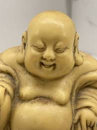 vintage Resin buddha statue