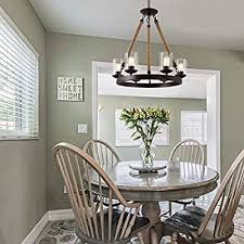 Get quick answers from harvest dining room at brown county inn staff and past visitors. Buy Lnc Farmhouse Chandelier For Dining Rooms Rustic Light Fixtures A02992 Brown Online In Indonesia B01e5dnpk4