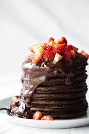 Chocolate Pancakes Food Pancake Chocolat Crepes Au Chocolat Et Cafe Chocolat