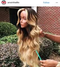 Black And Blonde Ombre Weave Want More Follow Itsbrillz On Pinterest Hair Wig Hairstyles Hair Life