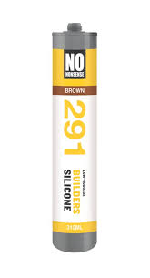 No Nonsense 291 Builders Silicone Brown 310ml - Screwfix