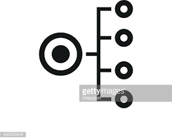 Organization Chart Icon On A White Background Clipart Image