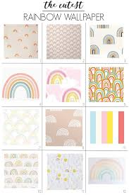 Check out this fantastic collection of rainbow aesthetic wallpapers, with 67 rainbow aesthetic background images for. The Cutest Rainbow Wallpaper At Home With Ashley