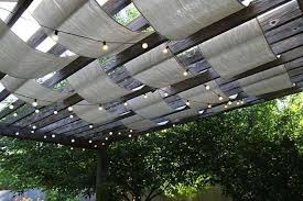 Maybe you would like to learn more about one of these? 10 Smart Ways To Bring Shade To Your Outdoor Space Bobvila Matchstickblinds Woodenverticalblinds Hideverticalblin Diy Blinds Outdoor Blinds House Blinds