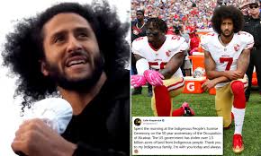 Colin Kaepernick Speaks At Un Thanksgiving Day And