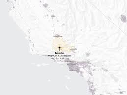 4.1-Magnitude Earthquake in Southern California