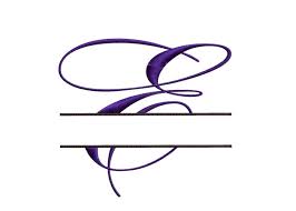 Download Split Monogram Font Letter E Creative Fabrica