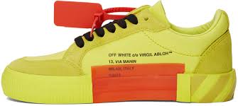 Ssense Exclusive Yellow Low Vulcanized Sneaker