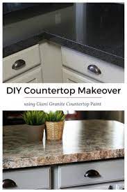 Painted Kitchen Countertop Reveal Painting Countertops Replacing Kitchen Countertops Painting Kitchen Countertops