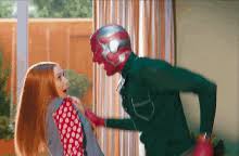 Wandavision Scarlet Witch Gif Wandavision Scarletwitch Dancing Discover Share Gifs