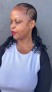 Connie Ferguson Straighback Hairstyle