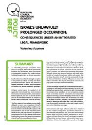 Guidelines for the application of incentives under section 127 income tax act 1967 for approve food production project a. Israel S Unlawfully Prolonged Occupation Consequences Under An Integrated Legal Framework European Council On Foreign Relations