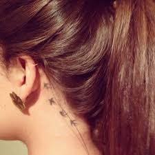 Bird Tattoo Behind Ear Meaning 100 Small Bird Tattoos Design Ideas With Intricate Images Behind Ear Tattoos Neck Tattoo Small Bird Tattoos