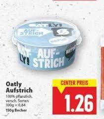 Das ist doch alles käse! Oatly Aufstrich Angebot Bei Edeka