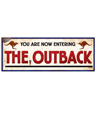 Australian Outback Sign Australia Day Australian Party Australia Decorations Online Party Supplies