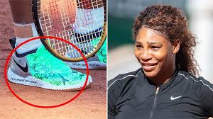 + grand slam tennis tournament at roland garros. French Open Beautiful Hidden Detail In Serena Williams Outfit