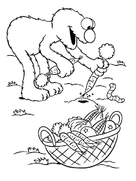 Maybe you would like to learn more about one of these? Elmo Harvest Carrots Coloring Page Elmo Party Coloring Home