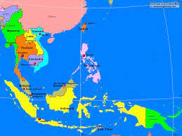 The list of asian capitals is equally as diverse, from tokyo to doha, asian capitals span thousands of miles. Southeast Asia Political Map A Learning Family