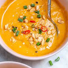 Vegan Spicy Thai Sweet Potato Soup Recipe Recipe Sweet Potato Soup Recipes Sweet Potato Soup Thai Sweet Potato Soup