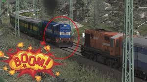 Types of train accidents include derailments, crashes with other trains or vehicles, and pedestrian injuries at unprotected railroad crossings. Major Train Accident By Head On Collision Train Simulator Youtube