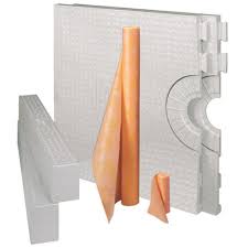 Schluter Kerdi Shower Kit Base With Centre Outlet Placement Floor Decor Shower Kits Shower Base Shower Conversion