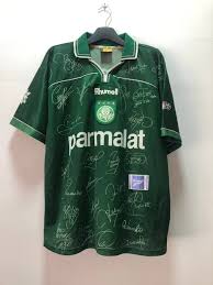 As such, a jersey is a natural gift and object of desire. Soccer Jersey Vintage Palmeiras Jersey Signed Copa Libertadores 99