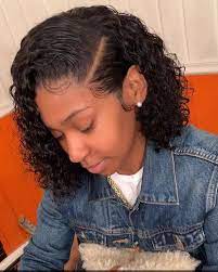 Lace Frontal Wigs Curly Lace Front Wigs With Bangs Deep Curly Wig Best Wigsblonde Weave Bob Hairstyles Quick Weave Hairstyles Bob Hairstyles