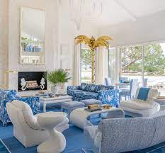 Palm Beach Interior Design Lilly Pulitzer Home Decor Coastal Decor Ideas Interior Design Beach House Living Room Beach Living Room Beach Theme Living Room