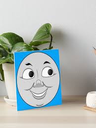 Edward (smiling face) Art Board Print
