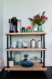 Best 25 Kitchen Carts And Island Ideas Cafe Bar En Casa Decoracion De Bar De Casa Muebles De Tubo
