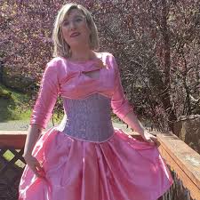 Make It Pink Make It Blue Aurora Disneybound In 2020 Victorian Dress Dresses Fashion