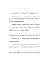 Soal ulangan harian atau penilaian harian bahasa jawa kelas 5 sd/mi semester 1 kompetensi dasar (kd) 3.2. Pawarta Bahasa Jawa Singkat Cara Golden