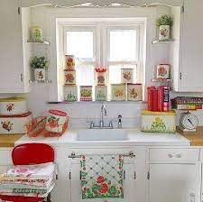 Kitchen collection store locator displays list of stores in neighborhood, cities, states and countries. Adorable Granny Kitchen With Wonderful Vintage Canister And Linen Collections Nobsretrohomedecorvintage Vintage Kitchen Decor Vintage Kitchen Home Decor