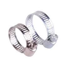 8mm American Type Perforated Stainless Steel Band Hose Clamp Clips for  Fixing Tubes