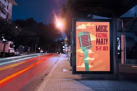 Bus shelter poster free mockup to showcase your outdoor advertising design in a photorealistic look. Bus Stop Billboard Mockup Psd Free Psd Resources
