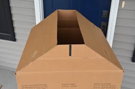Diy Cardboard Box Playhouse Project Nursery We bought a new washer and dryer and made a fun cardboard playhouse out of the boxes for our grandson. diy cardboard box playhouse project
