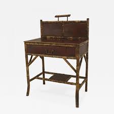 Shop for small laptop desks online at target. English Victorian Bamboo And Red Lacquered Small Ladies Desk