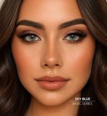 The dazzling Wajiha Sheikh in our Bio Luc Brown lenses. Bio Luc Series