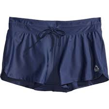 Gerry Womens Swim Sporty Knit Action Swim Short Navy Size