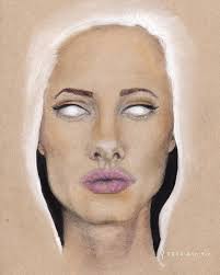 Binge TV : Original Colored Pencil Drawing