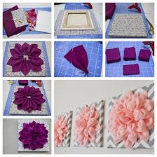 Diy wall decor is a wonderful way to add a personal touch to your home at an affordable price. Delightful Diy Paper Flower Wall Art Free Guide And Templates