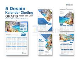 Dat kan erg handig zijn wanneer je op zoek bent naar een bepaalde datum (wanneer je vakantie hebt. 5 Desain Kalender Dinding 2020 Gratis Keren Dan Unik