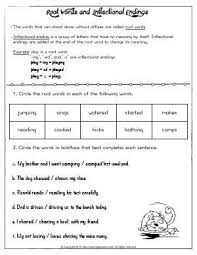 Worksheet Root Words And Inflectional Endings Learn Amp Practice Identifying Common Root Words And Inflecti Phonics Words Inflectional Endings Root Words