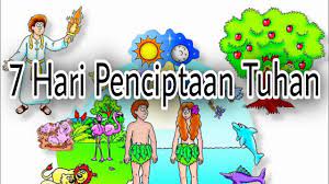 Kata ini dapat berarti 1 hari (dengan. 7 Hari Penciptaan Tuhan Youtube