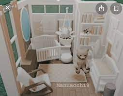 Nursery Bloxburg Ideas Not Mine In 2021 House Decorating Ideas Apartments Nursery Room Design Tiny House Bedroom
